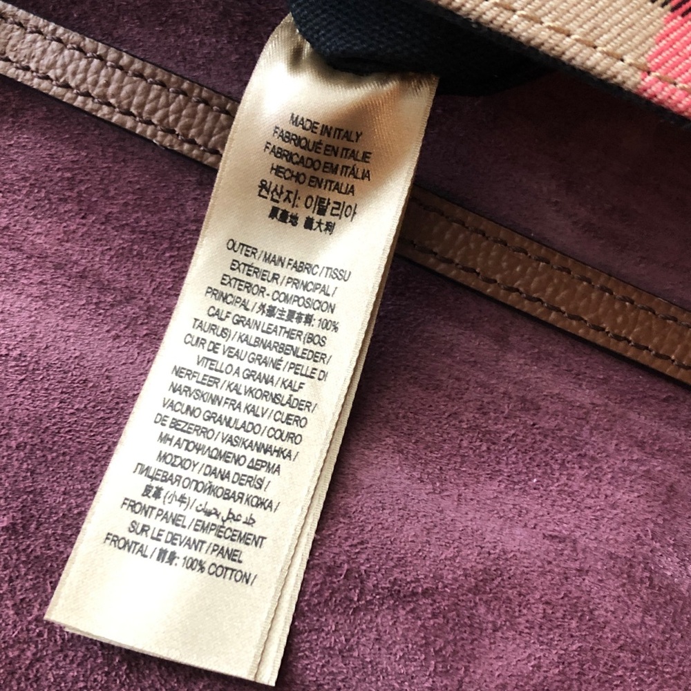 EUC Burberry Macken Tan Crossbody Bag - Picture 9 of 15